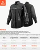 VEVOR Flammhemmende Schweißjacke – Größe XL, 7 oz, Produktbild-Vorschau 7