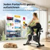 JASPORT A3 Leises Heimtrainer Fahrrad,  LED-Monitor, Produktbild-Vorschau 3