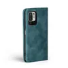 A teal flip case for a smartphone is shown against a white background. Produktbild-Vorschau