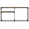 vidaXL Konzolový stolek Smoked Oak 145x22,5x75 cm výrobek Náhled obrázku produktu 3