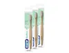 3x Oral-B Bamboo Handzahnbürste aus Bambusholz Nachhaltig Produktbild-Vorschau 2