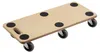 Metafranc Transportroller 680 x 290 mm 300 kg Tragkraft TPE Produktbild-Vorschau 1