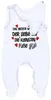 TupTam Unisex Baby Strampler mit Spruch I love Mum and Dad, Produktbild-Vorschau 5