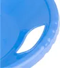 A close-up view of a blue plastic snow sled with a cutout handle. Anteprima dell’immagine prodotto
