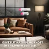 tectake® Lunaris stojací lampa, třínohý ocelový rám, 60 W Náhled obrázku produktu 8