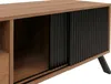 TV-Rack MCW-O40, Lowboard TV-Schrank Schiebetür Staufächer Produktbild-Vorschau 4