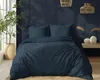 Deco4Home biancheria da letto satin denim | 220x200cm | blu Anteprima dell’immagine prodotto 6