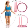 Queenfit® corde à sauter - 280cm de corde en acier - corde Voir les images du produit 1
