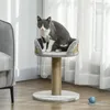 PawHut Kratzbaum klein, 49 cm Katzenbaum, Katzenkratzbaum Produktbild-Vorschau 2