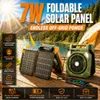 4-in-1 Solarventilator, 20000 mAh,Oszillation 80°,2 Produktbild-Vorschau 8