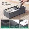 Aufbewahrungsbox Set aus Vliesstoff – faltbarer Schubladen Produktbild-Vorschau 6