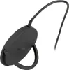 A black wireless charger with a flexible cable attached. Produktbild-Vorschau