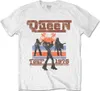 Queen 1976 Tour Silhouettes White XL T-Shirt Produktbild-Vorschau 1