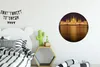 MuchoWow® Aluminium Wandkreis Ungarn - Palast - Licht Ø 60 Produktbild-Vorschau 3