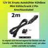 A78C Stromkabel 2 m – 12V/24V Zigarettenanzünder-Stecker Produktbild-Vorschau 2