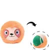 Tennisball Hundespielzeug Plüsch Quietschig Fetch 4 Stück Produktbild-Vorschau 3