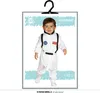 A child wearing an astronaut costume is displayed on a poster hanging from a hook. Produktbild-Vorschau