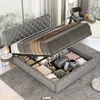 okwish Polsterbett 140 x 200 cm, Doppelbett mit Produktbild-Vorschau 4