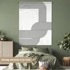 MuchoWow® Wandteppich Wandbehang Abstrakt - Schwarz - Weiß Produktbild-Vorschau 4