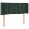 The Living Store LED Kopfteil Dunkelgrün 93x16x78/88 cm Produktbild-Vorschau 4