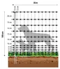 horizont Hundezaun 25 m x 105 cm – mobiler Steckzaun für Produktbild-Vorschau 2