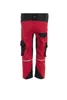 Planam  Norit Kids Bundhose rot/schwarz Gr.122/128 6547122 Produktbild-Vorschau 6