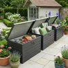 Boîte de rangement en métal, coffre de jardin, 300 L, Voir les images du produit 11