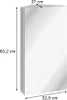 Mobile a specchio per il bagno Vicco Anka Bianco 32.8 x Anteprima dell’immagine prodotto 2