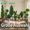 XINZI Plante artificielle Cyprès artificiel en pot 150 cm Voir les images du produit 5