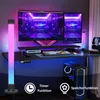 Lot de 2 lampes LED HOMCOM, lampe de table avec application Voir les images du produit 6