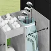 vidaXL Mobile da golf Grigio cemento 102 x 45 x 85,5 cm Anteprima dell’immagine prodotto 5