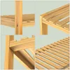 CASARIA® Badezimmer Regal Stehend Bambus Holz 3 Ablagen Produktbild-Vorschau 6