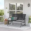 Outsunny Schaukelstuhl Gartenschaukel Gartenbank Sitzbank Produktbild-Vorschau 9