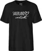 Huuraa Herren T-Shirt Sauerland verliebt XL Black Bio Produktbild-Vorschau 2