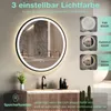 GIMBELEN Runder Badspiegel mit Beleuchtung, 60 cm, Produktbild-Vorschau 5