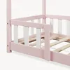 Kinderbett ’Treviolo‘ in Haus-Optik mit Rausfallschutz Produktbild-Vorschau 9