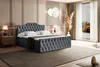 ALTDECOR Boxspringbett mit Fußteil, H4 Matratze und Topper Produktbild-Vorschau 4