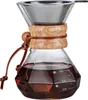 Pour Over Kaffeebereiter Glas Kaffeekanne mit Filter Kaffee Produktbild-Vorschau 1