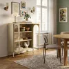 Komoda z witryną „Klippestad” z 2 drzwiami, stal, 95 x 80 x Podgląd zdjęcia produktu 2