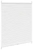 vidaXL Store plissé d'occultation 110x125 cm blanc Voir les images du produit 4