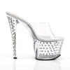 STARDUST-701 Damen Slipper von Pleaser, Transparent  , EU Produktbild-Vorschau 5