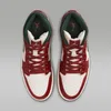 Nike Jordan 1 Mid "Redstone Midnight Green" Rot, Größe: Produktbild-Vorschau 4