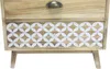 Scaffale Rebecca Mobili con 4 cassetti in legno, bianco e Anteprima dell’immagine prodotto 7