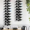 Yaheetech Casier à vin mural pour 10 bouteilles, Voir les images du produit 2
