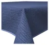 Garten Tischdecke Outdoor PVC rechteckig 130x160 cm Blau Produktbild-Vorschau 1