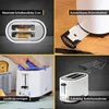 TZS First Austria Doppel Kurzschlitz Toaster, 2 Scheiben, Produktbild-Vorschau 6
