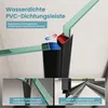 doporro Fünfeckdusche Duschkabine 100x100cm Duschabtrennung Produktbild-Vorschau 5