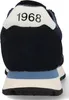 The back view of a blue sneaker. Produktbild-Vorschau