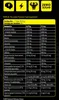 A nutritional supplement facts label with product branding. Produktbild-Vorschau