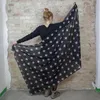 Baumwolltuch - Pareo - Sarong - Sterne - schwarz-grau Produktbild-Vorschau 9